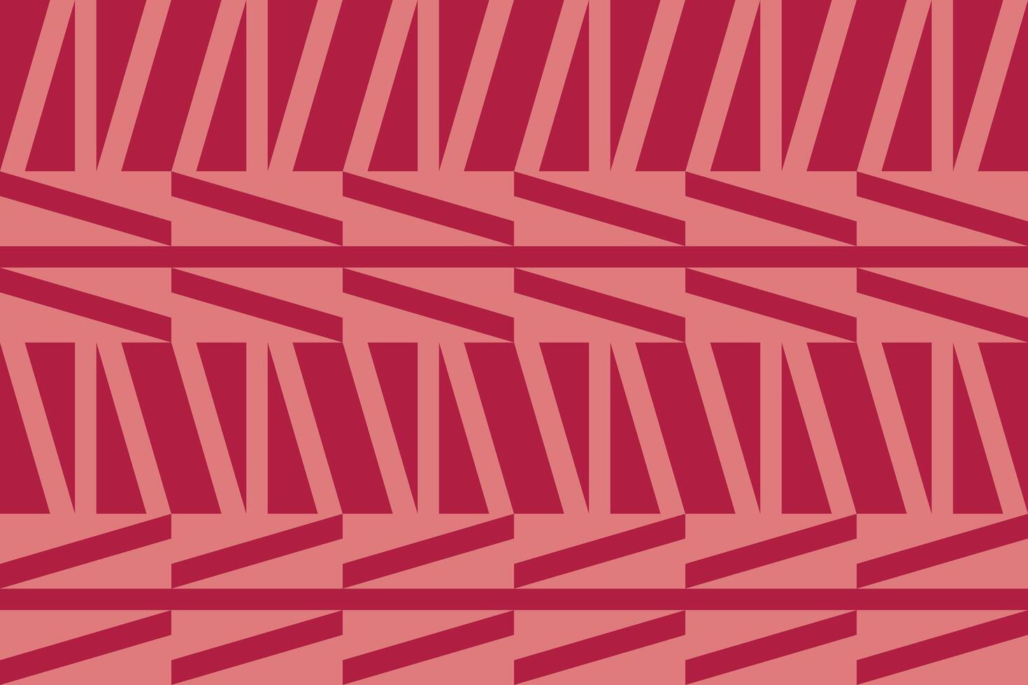 A red and pink pattern with diagonal lines vector