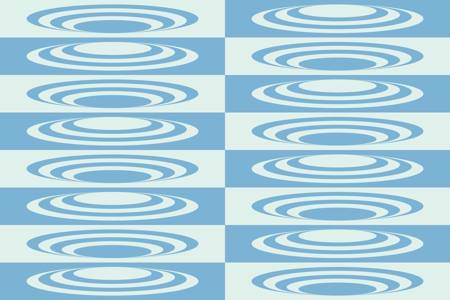A blue and white striped pattern with circles vector
