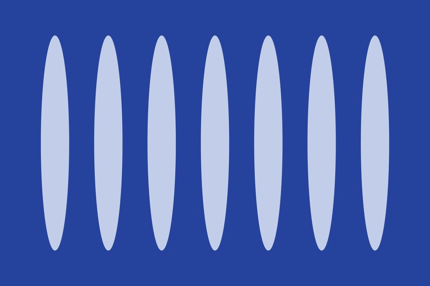 A blue background with a line of five white lines vector