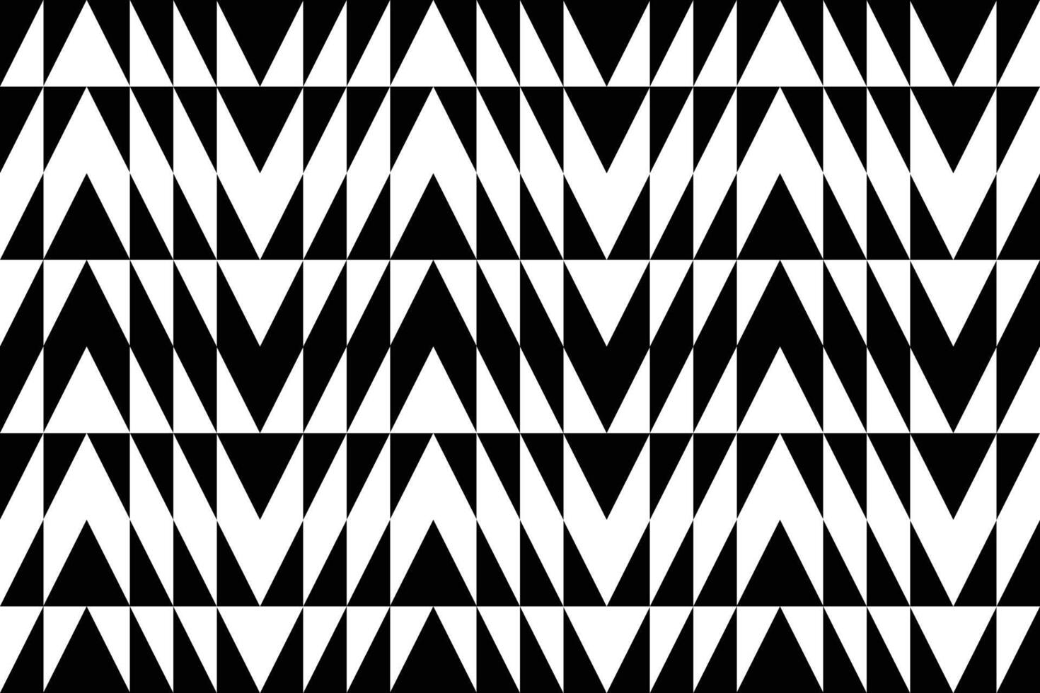 A black and white pattern with zigzag lines vector