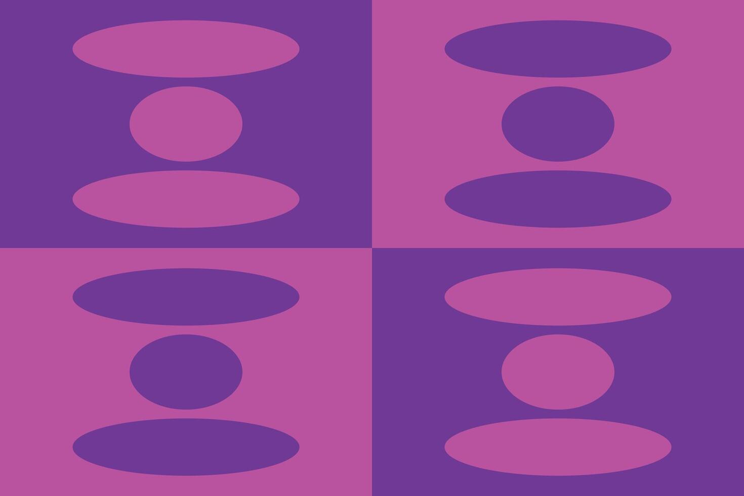 A purple and pink background with circles and dots vector