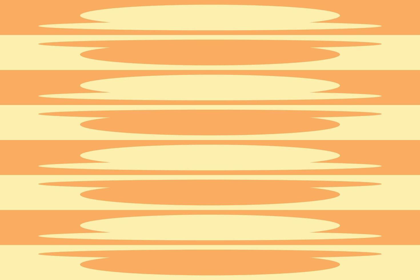 A pattern of orange and yellow stripes vector