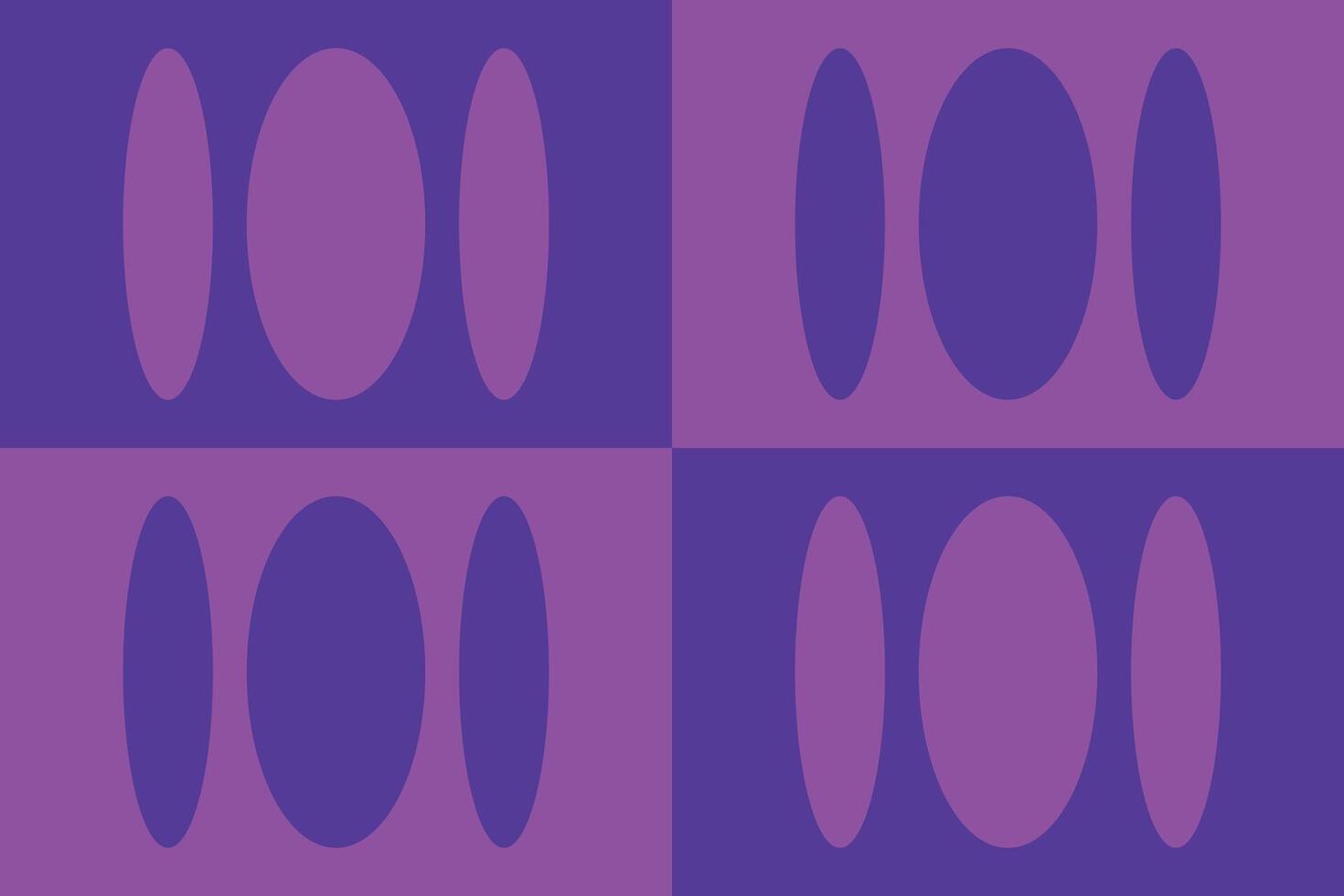 A purple and white background with a large number of circles vector