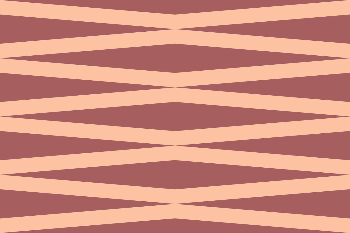 A pink and beige background with diagonal lines vector