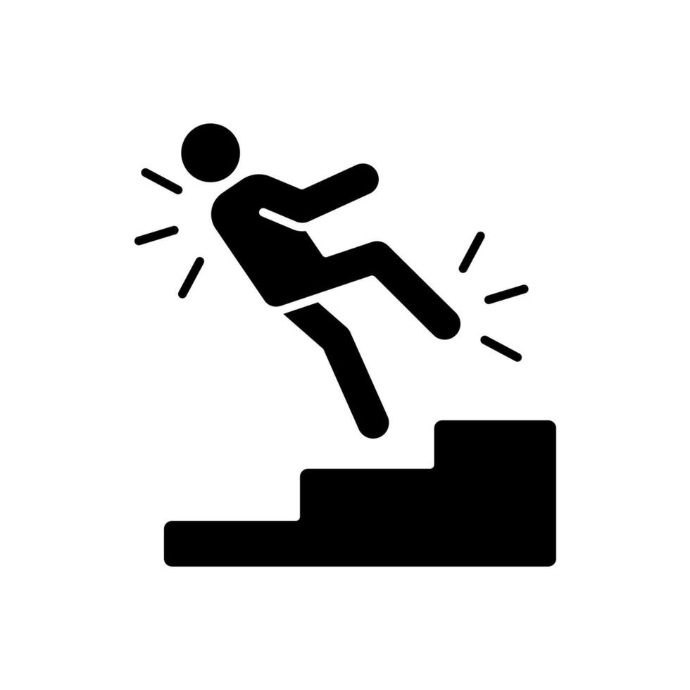 Icon a accident, isolated against a clean background., vector