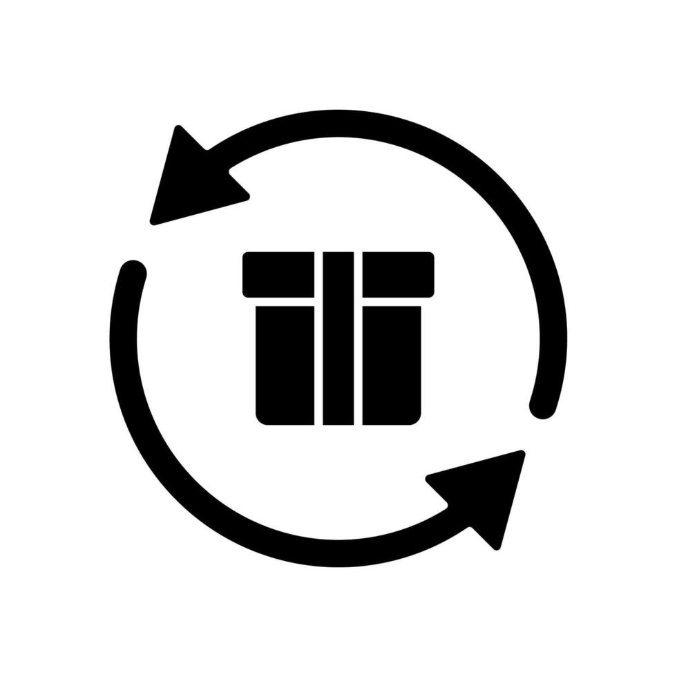 Icon a delivery process vector