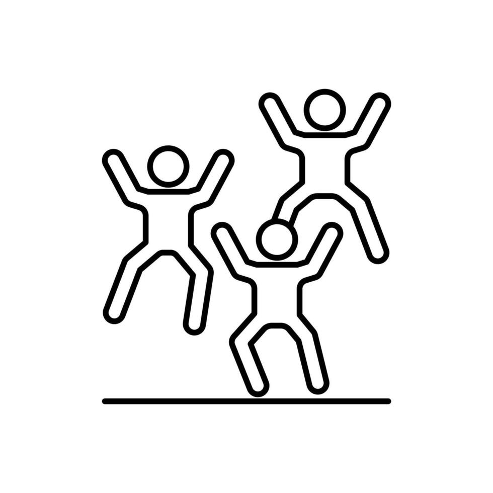 Icon a celebration, isolated against a clean background vector
