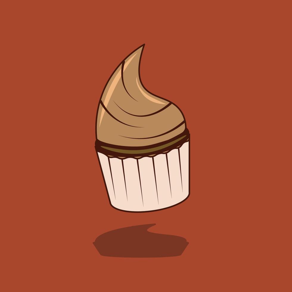 Sweet Cup cake vector