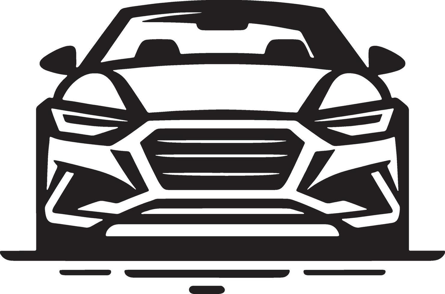Car icon illustraion on white background vector