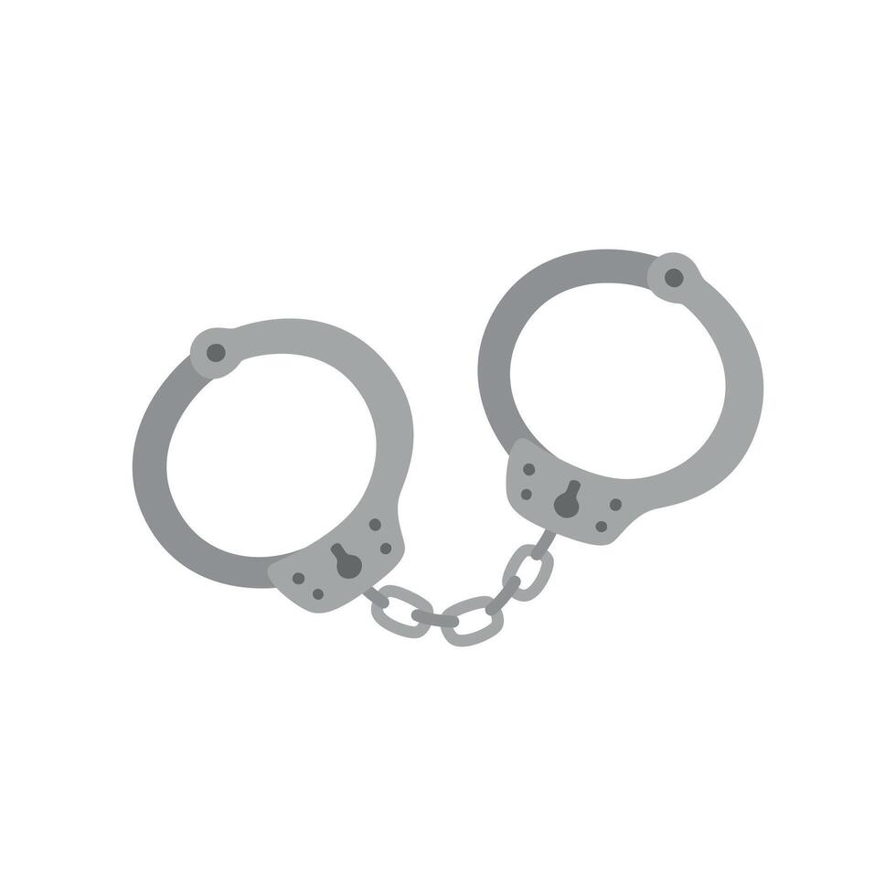 Handcuff icon illustration vector