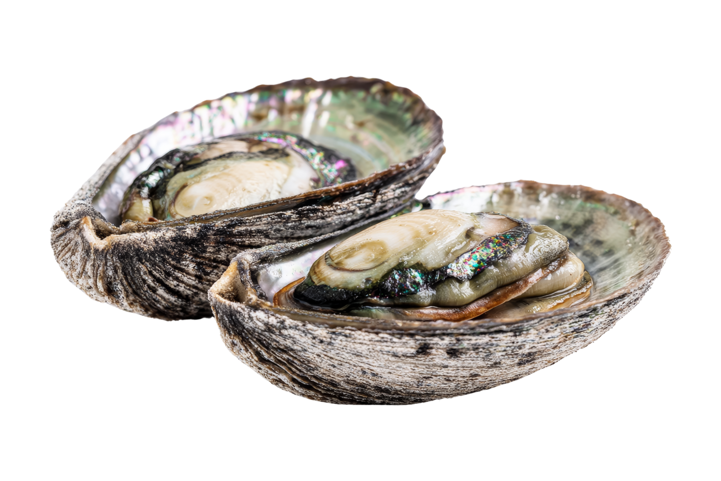 Harvesting oysters in coastal environments png