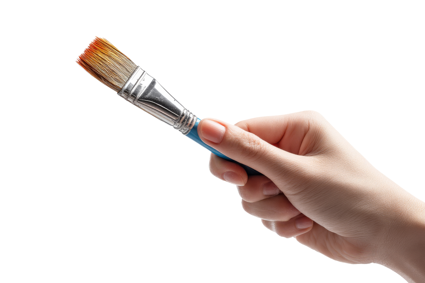 Painting techniques handheld brush png
