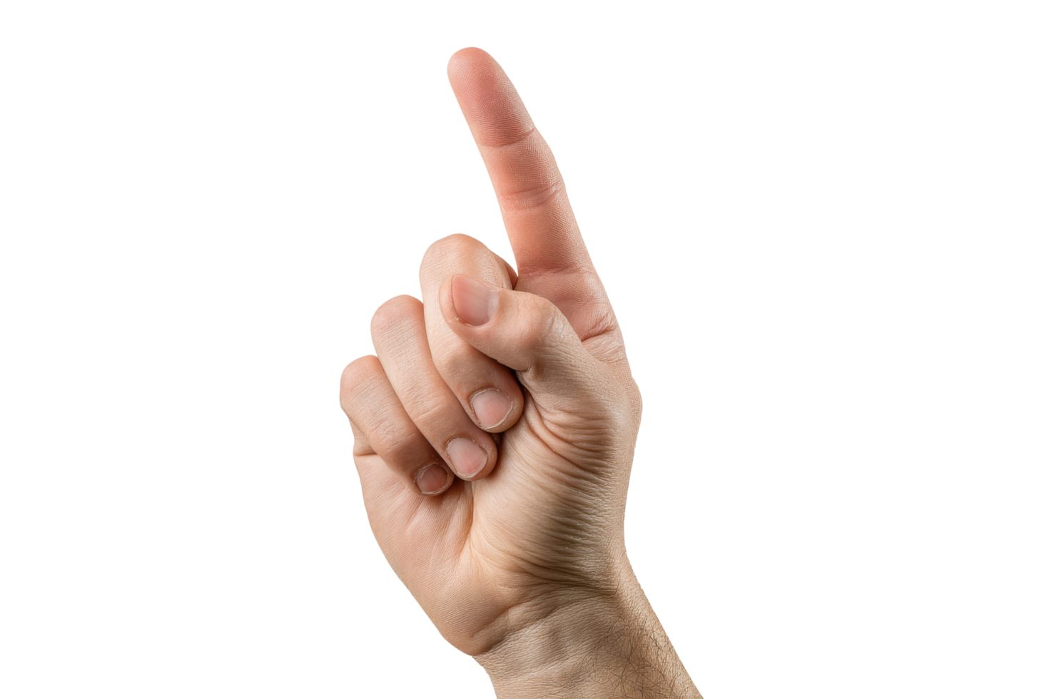 Pointing gesture in communication png