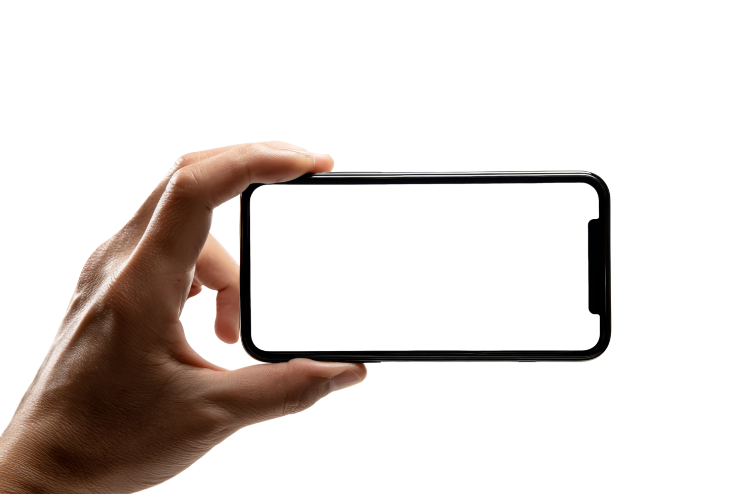 Smartphone studio minimalist focus png