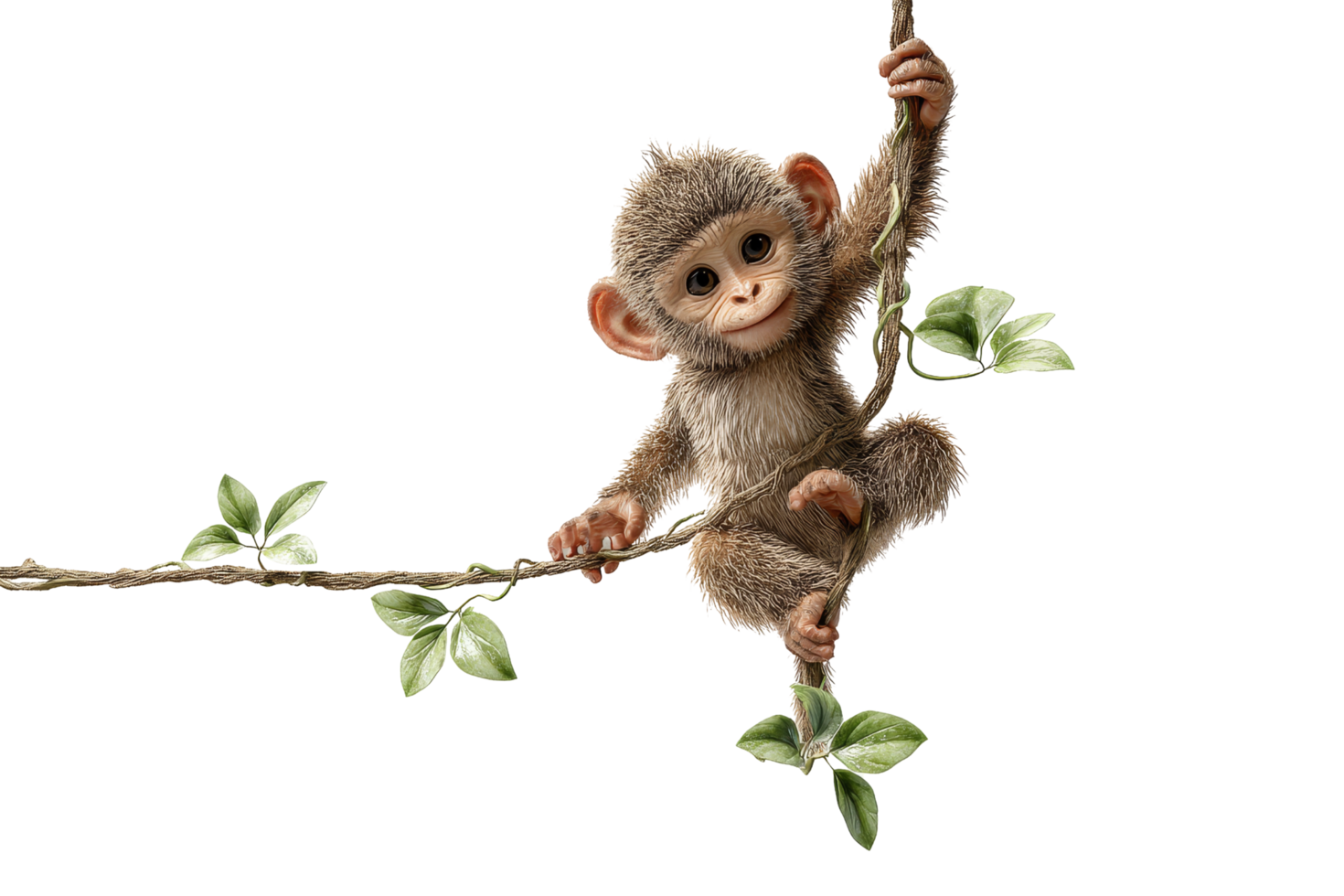 Wildlife studio monkey close-up png