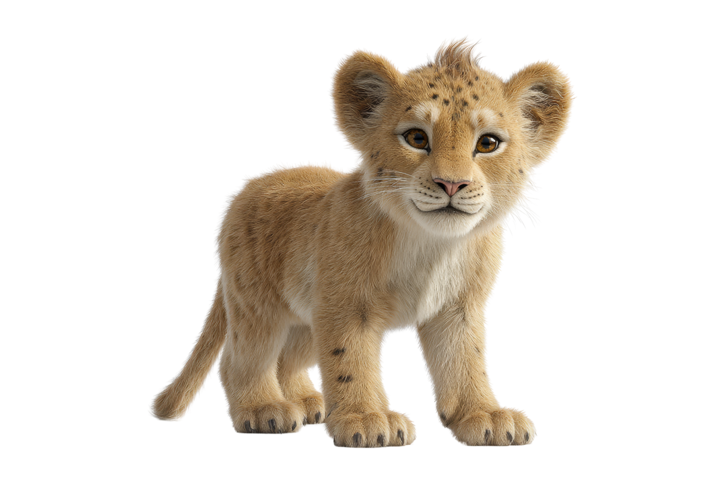 Wildlife studio playful lion png