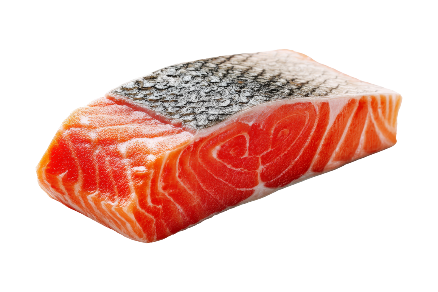 Fresh salmon fillet culinary treat png
