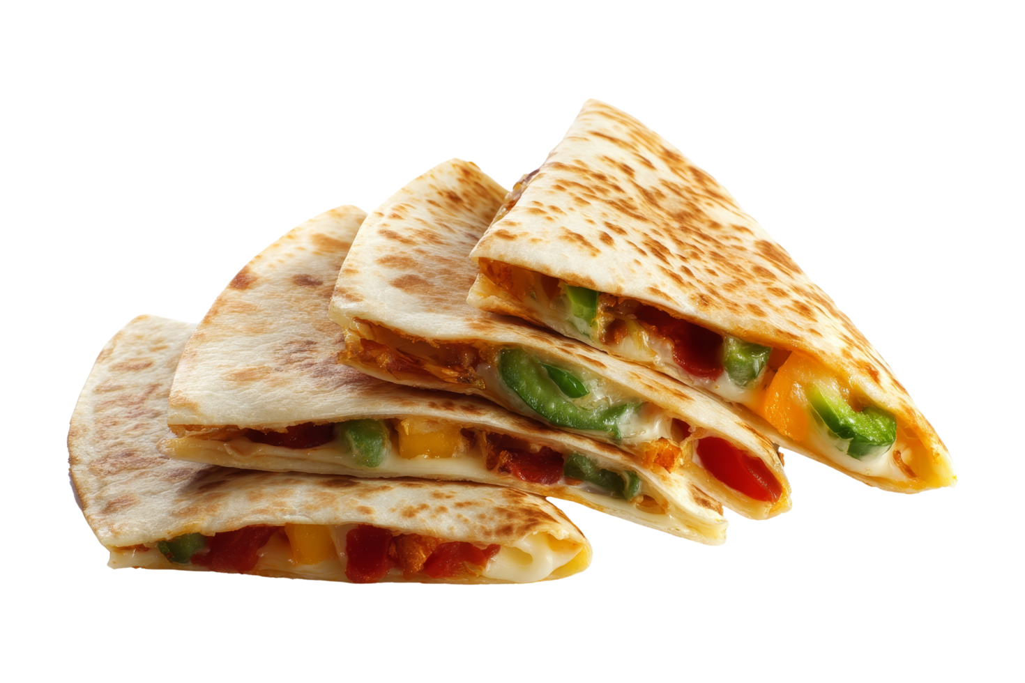 Close-up quesadilla delight png