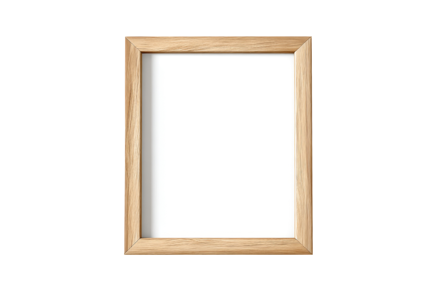 Empty frame display in studio png