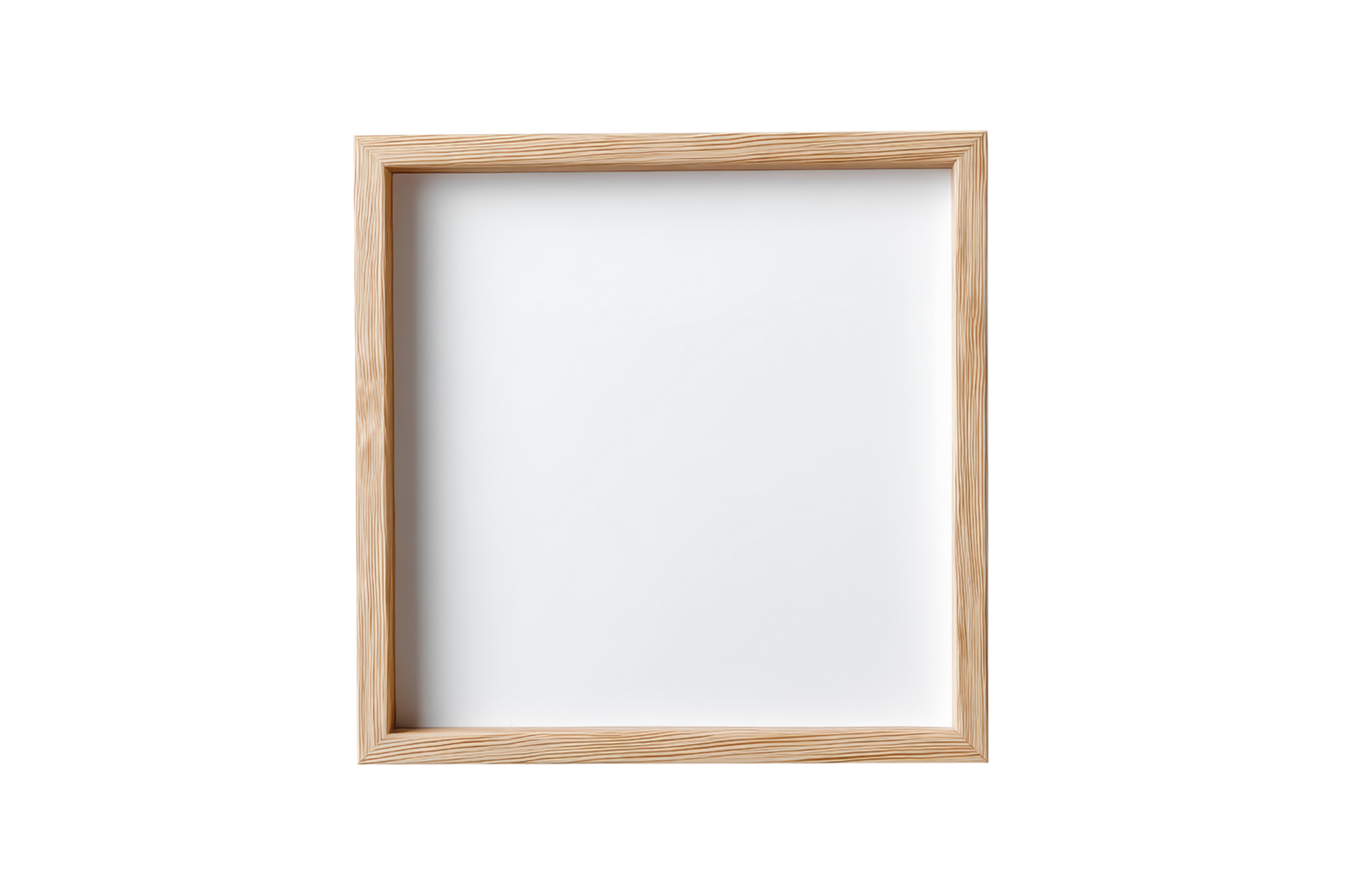 Empty frame for art display png