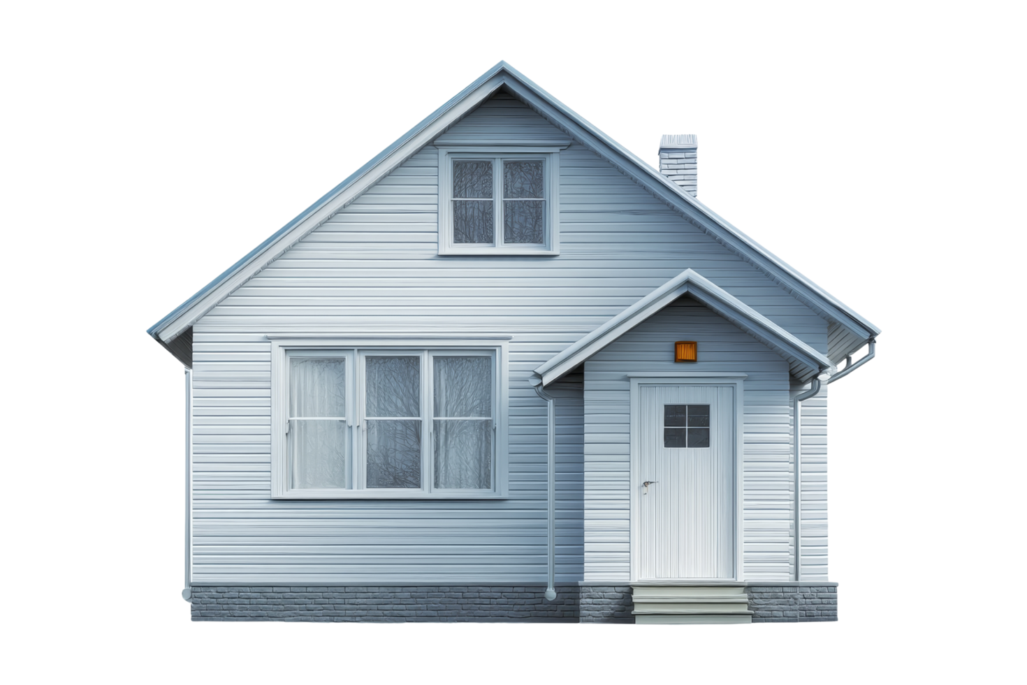 Cozy architecture for suburban homes png