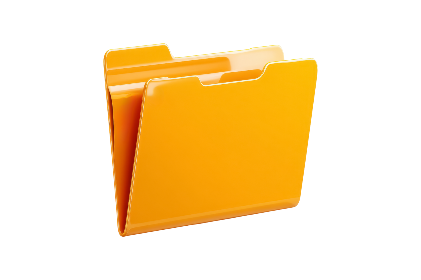 Yellow folder organization tips png