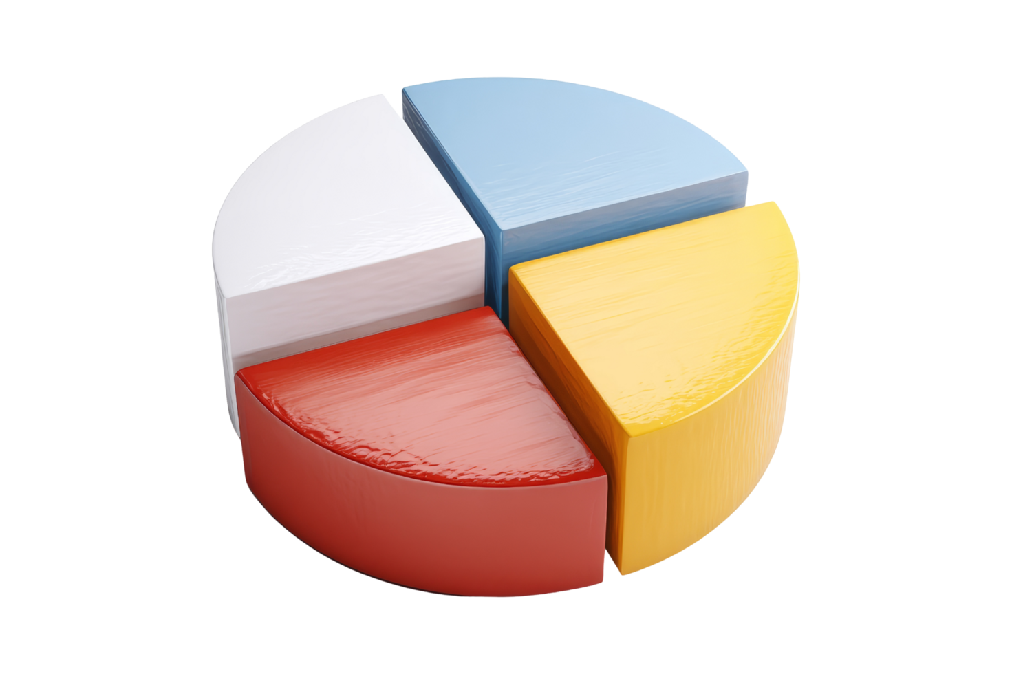 Professional chart display infographic png