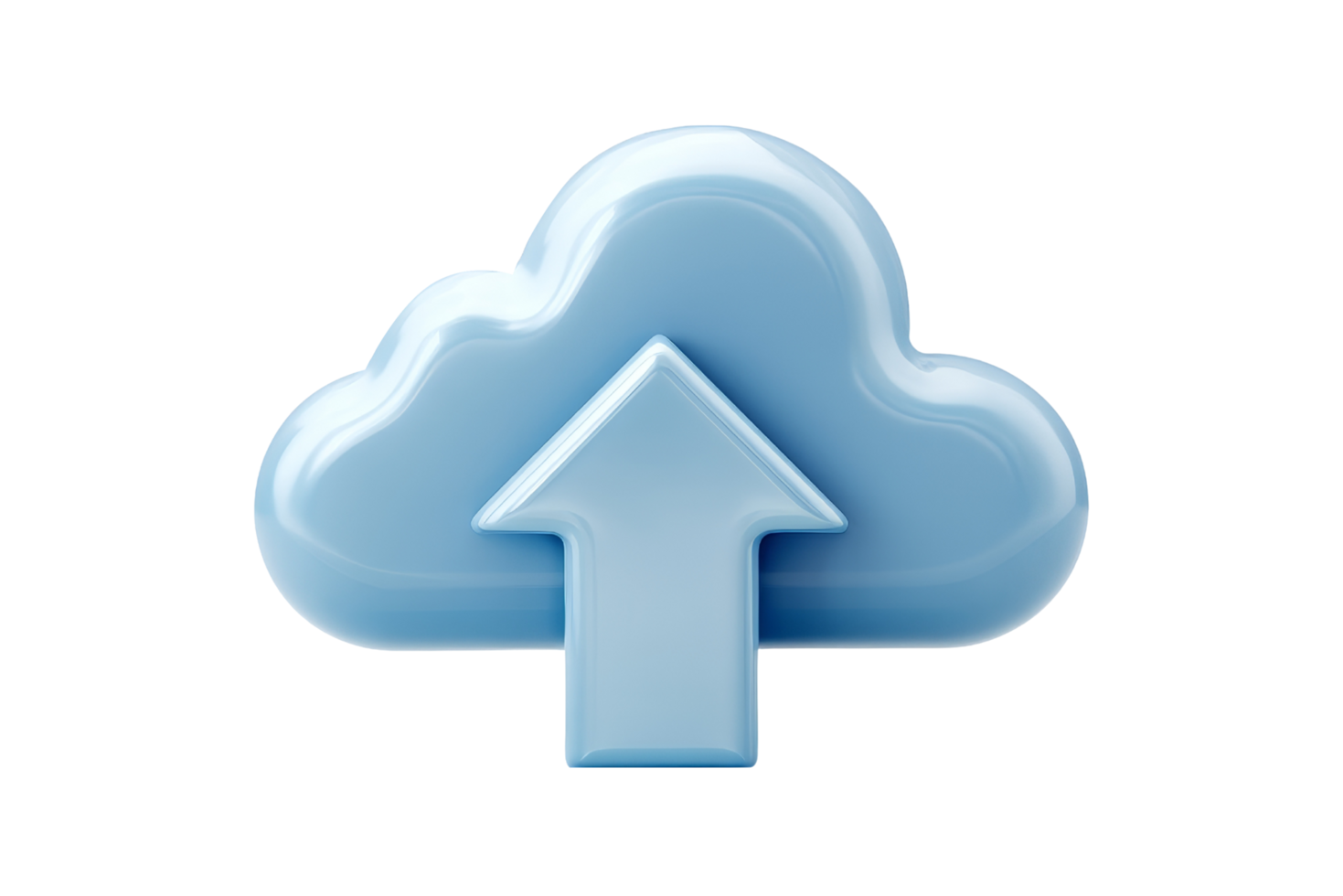 Digital cloud upload graphic png
