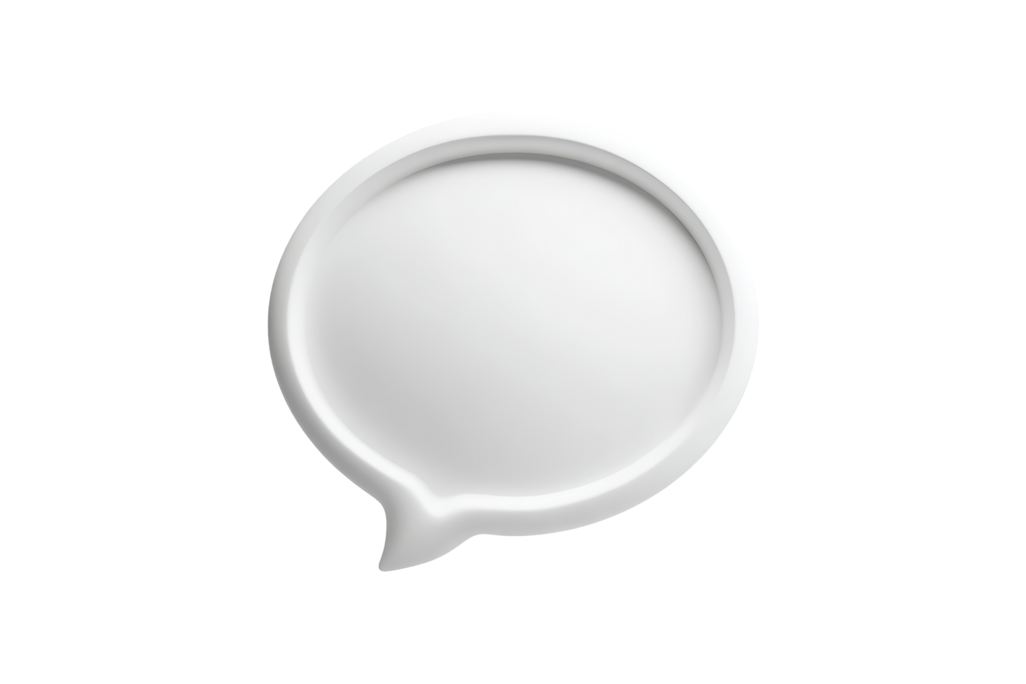 Creative chat bubble design png