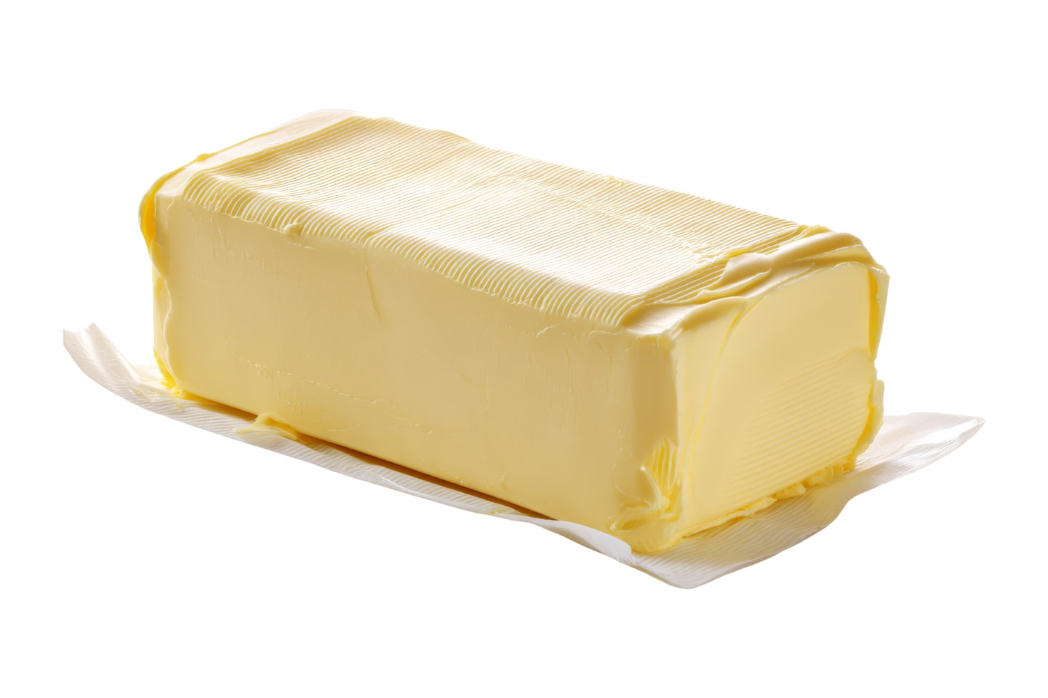 Essential butter block for cooking png