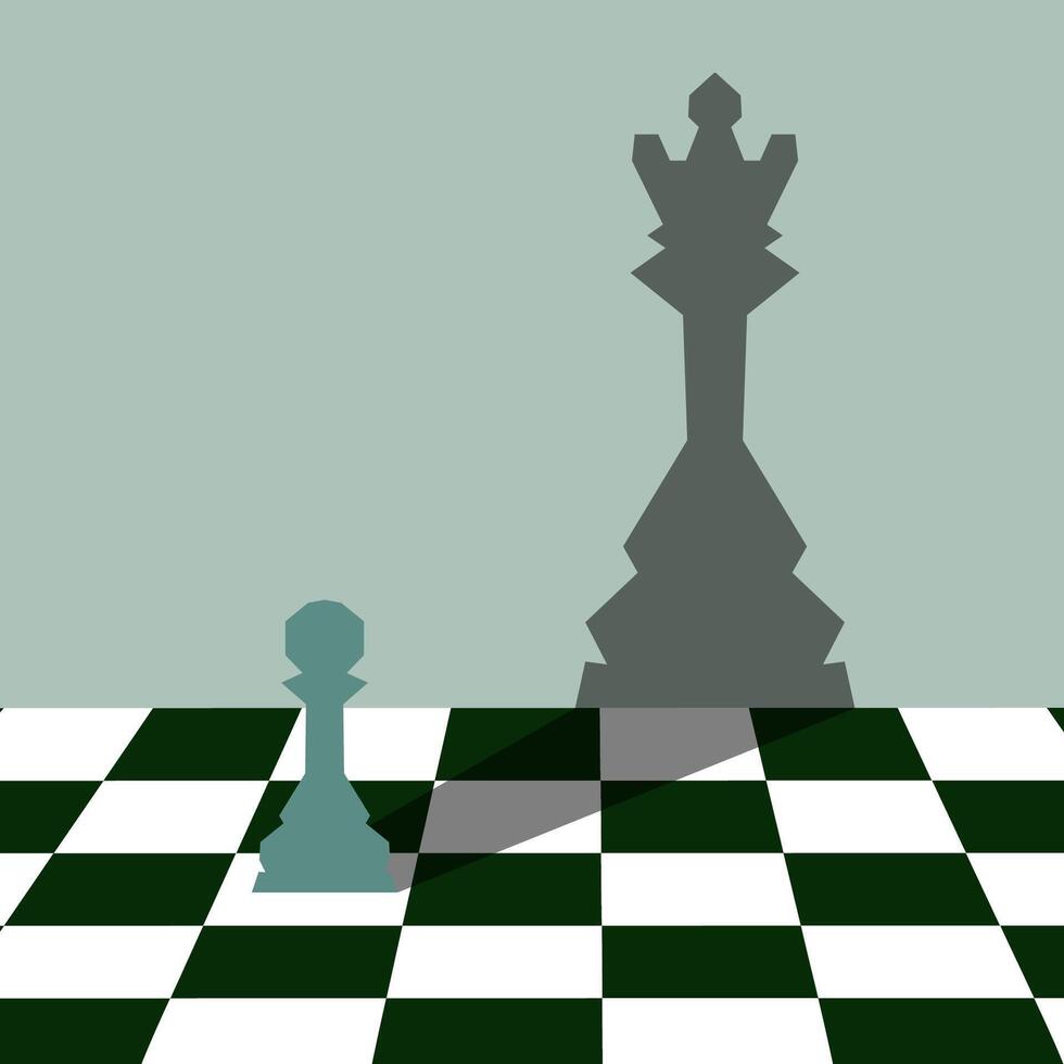 Chess background. Poster for chess tournament. Abstract chess design illustration.Chess day concept. Competition, intellectual sport, championship vector