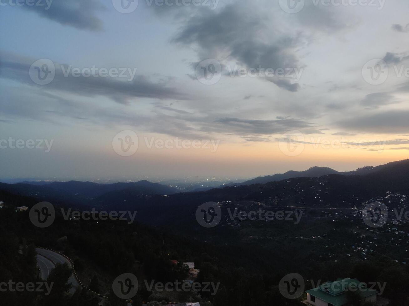 Mountain Night View photo