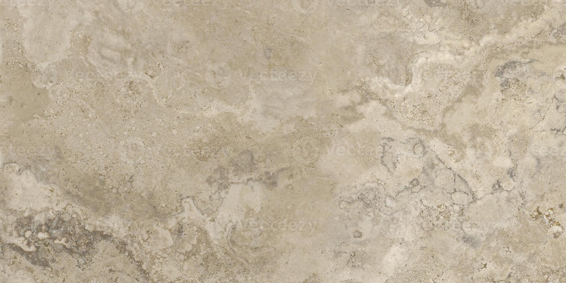 a close up of a marble floor with a light tan color photo