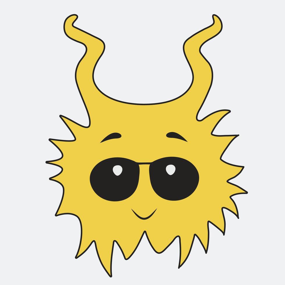 Emotion. Positive Graphic Design. vector