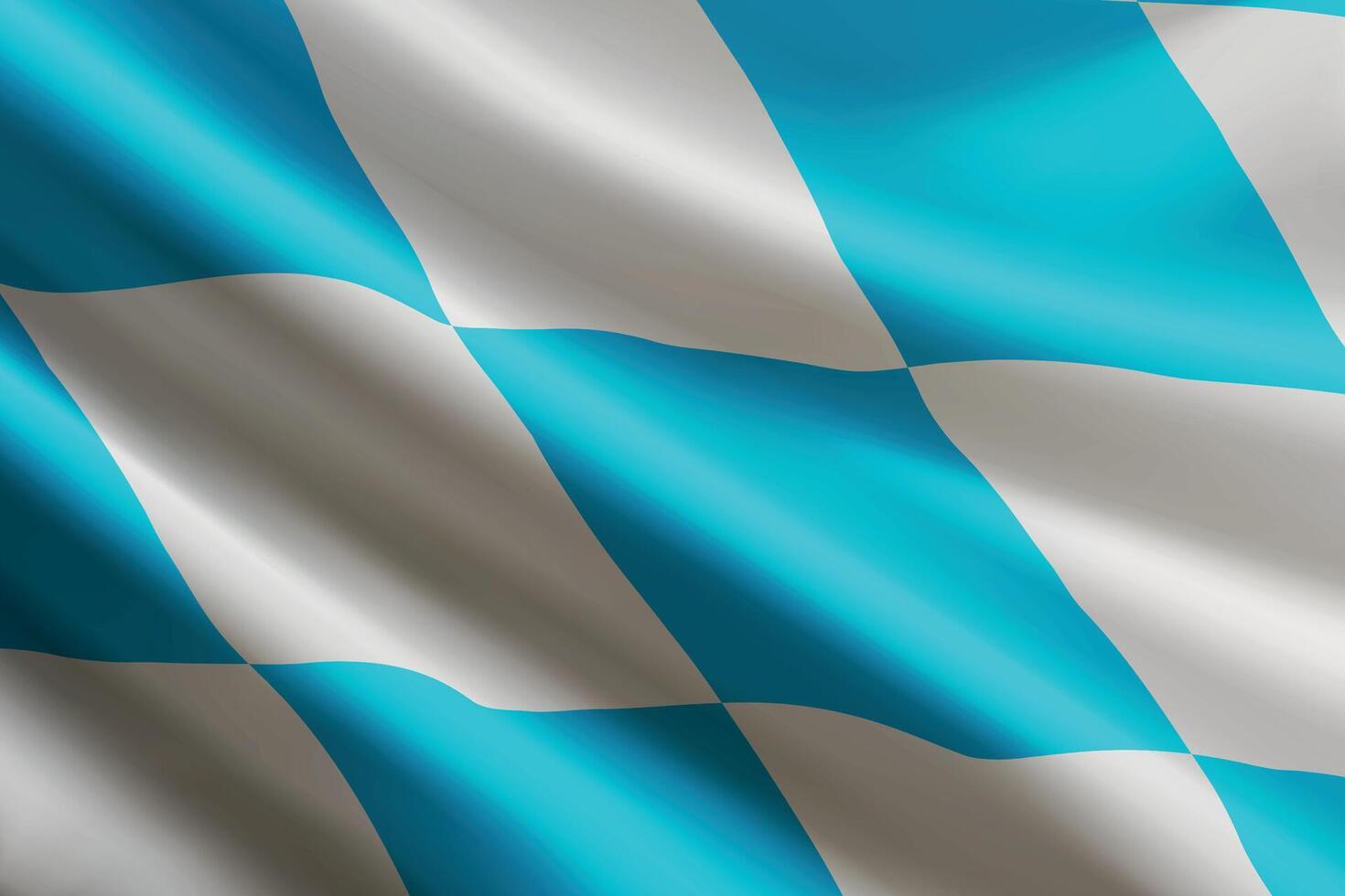 Bavarian flag blue and white pattern vector