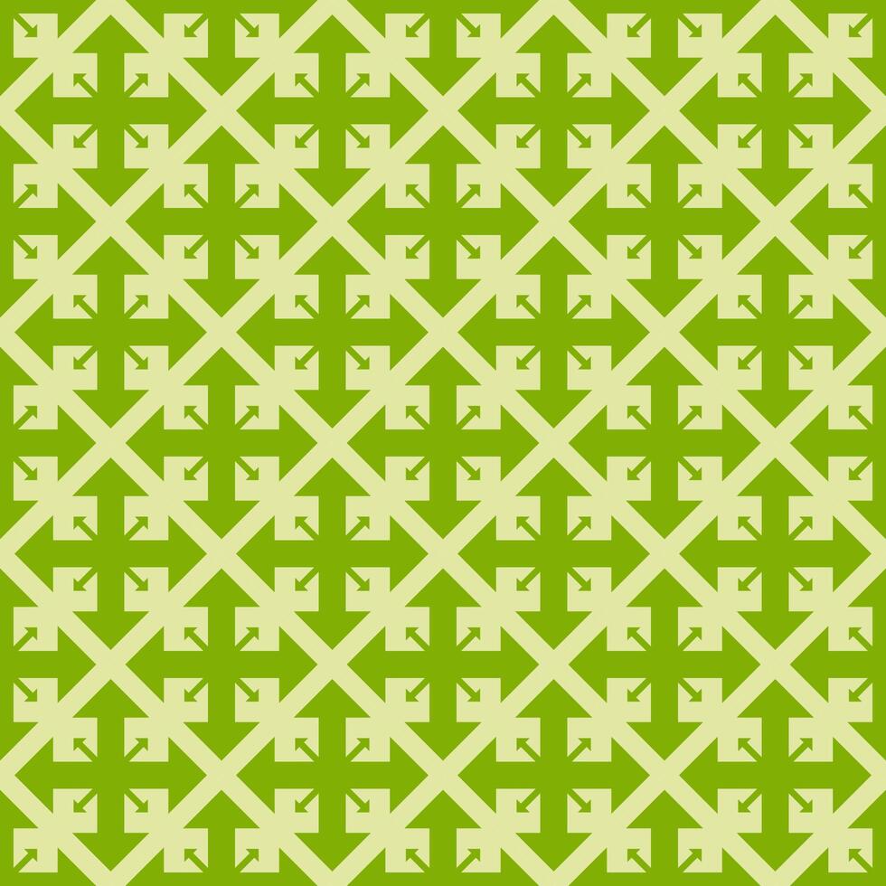 Motif ornament on tiles geometric seamless pattern vector