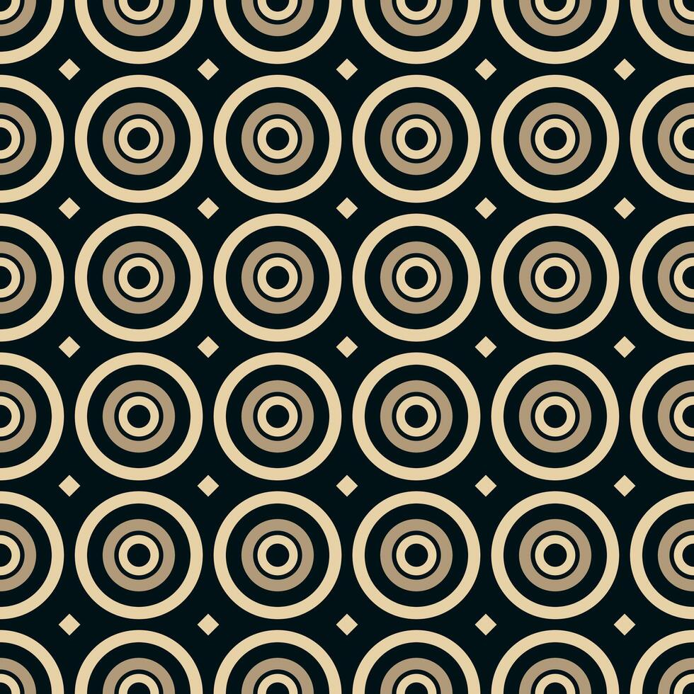 A circle seamless Repetitive diamond motifs create a bold, rhythmic visual that perfect for upholstery, wallpapers vector