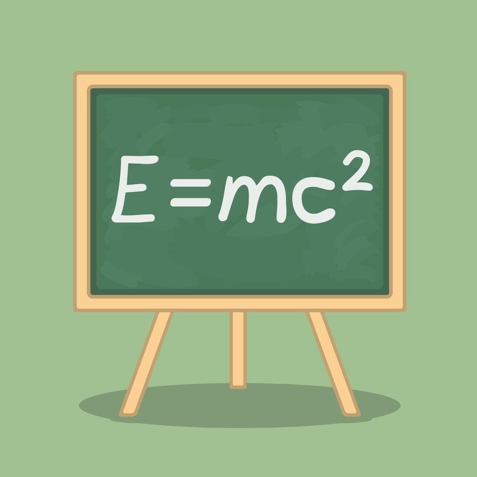 Formula of energy on blackboard vector