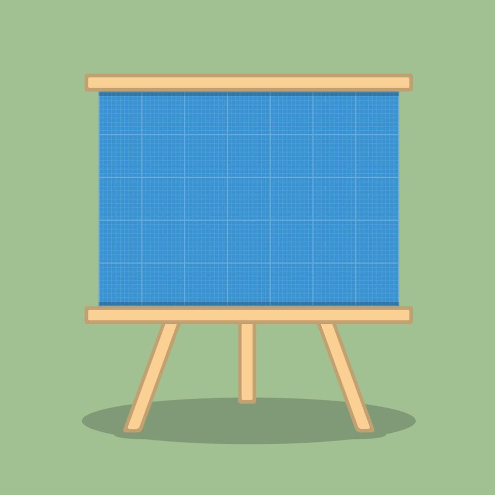 Blueprint, flat design vector