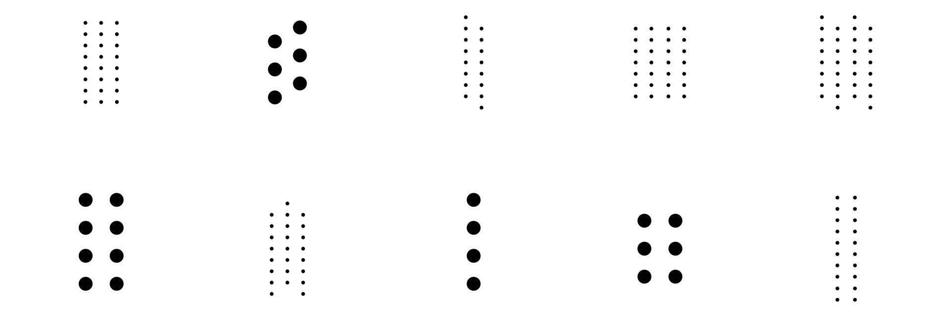 Dots Business Element Design. Easy To Edit. EPS 10 vector