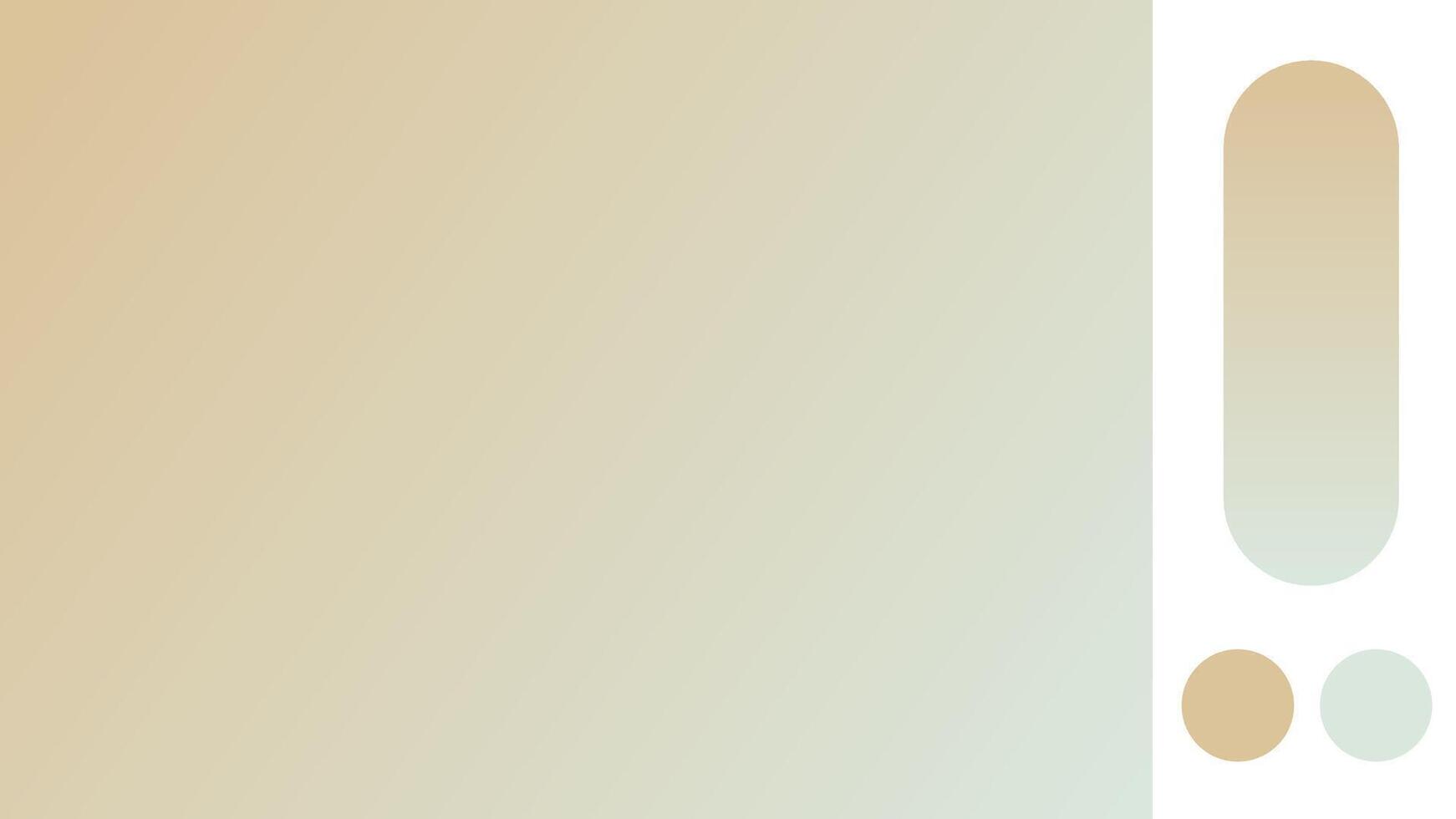 Beige and Seafoam Green gradient background with light blurred pattern. Abstract illustration with gradient blur design. Blurred colored abstract background. Colorful gradient illustration vector