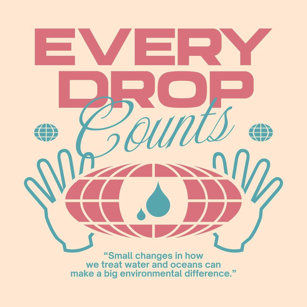 Ocean environmental typography quotes, Sea life quote t-shirt design, Marine environment poster design, Ocean ecosystem conservation graphic vector