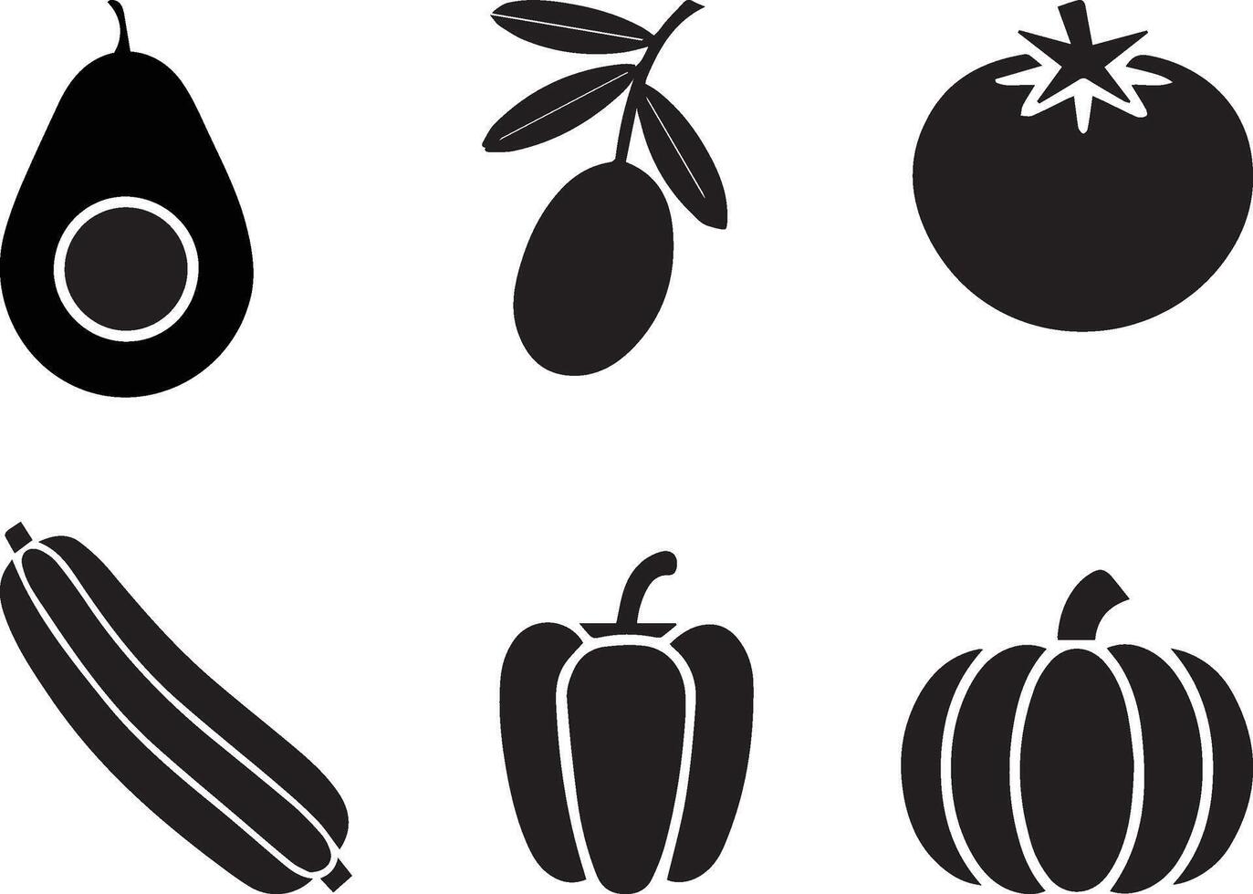 Nutrition and Wellness, Essential Food Group Icons for Healthy Living vector