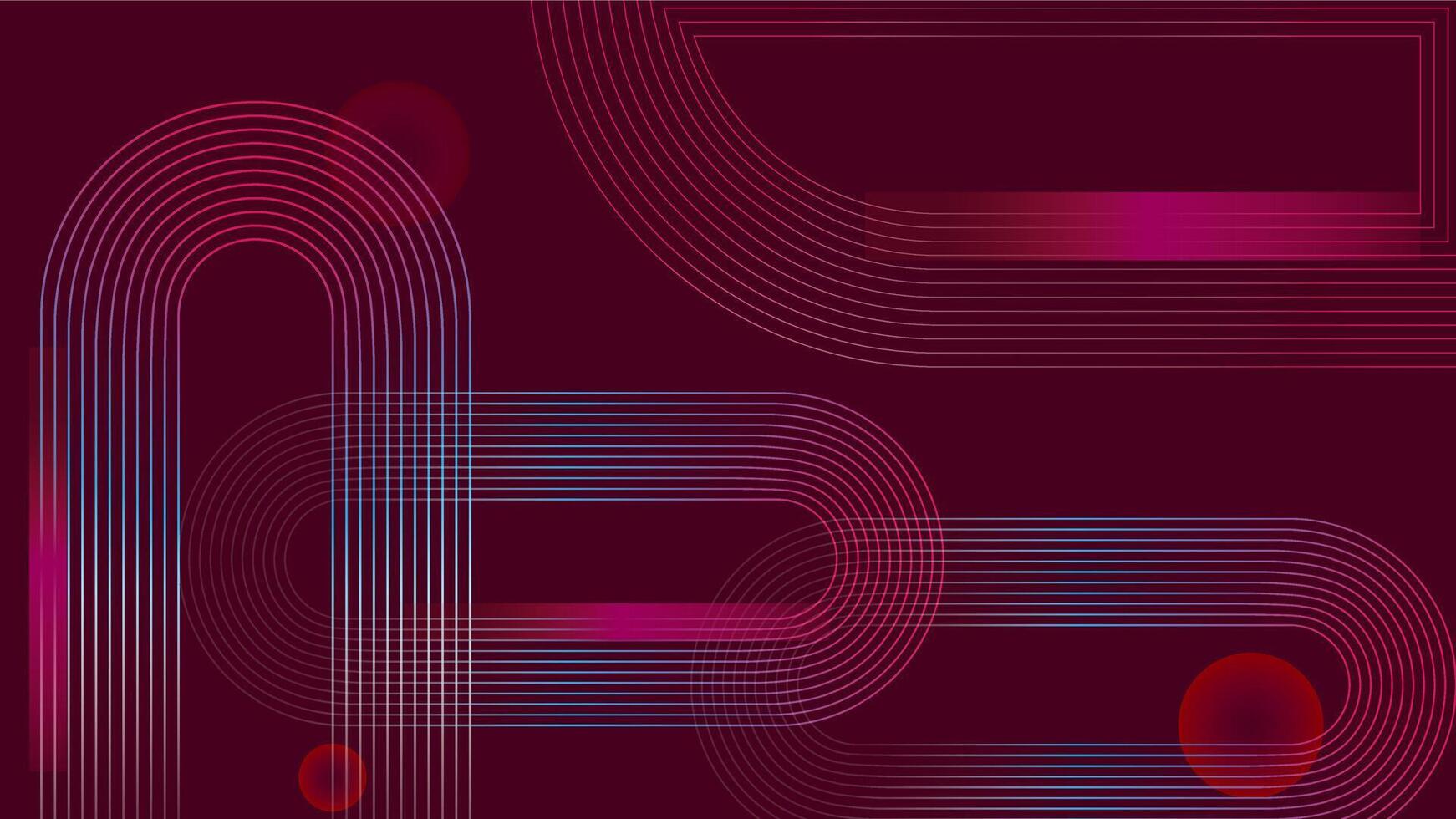 Abstract geomatric background with futuristic gradient circle lines pattern. Modern futuristic for presentation, website, cover, poster. vector