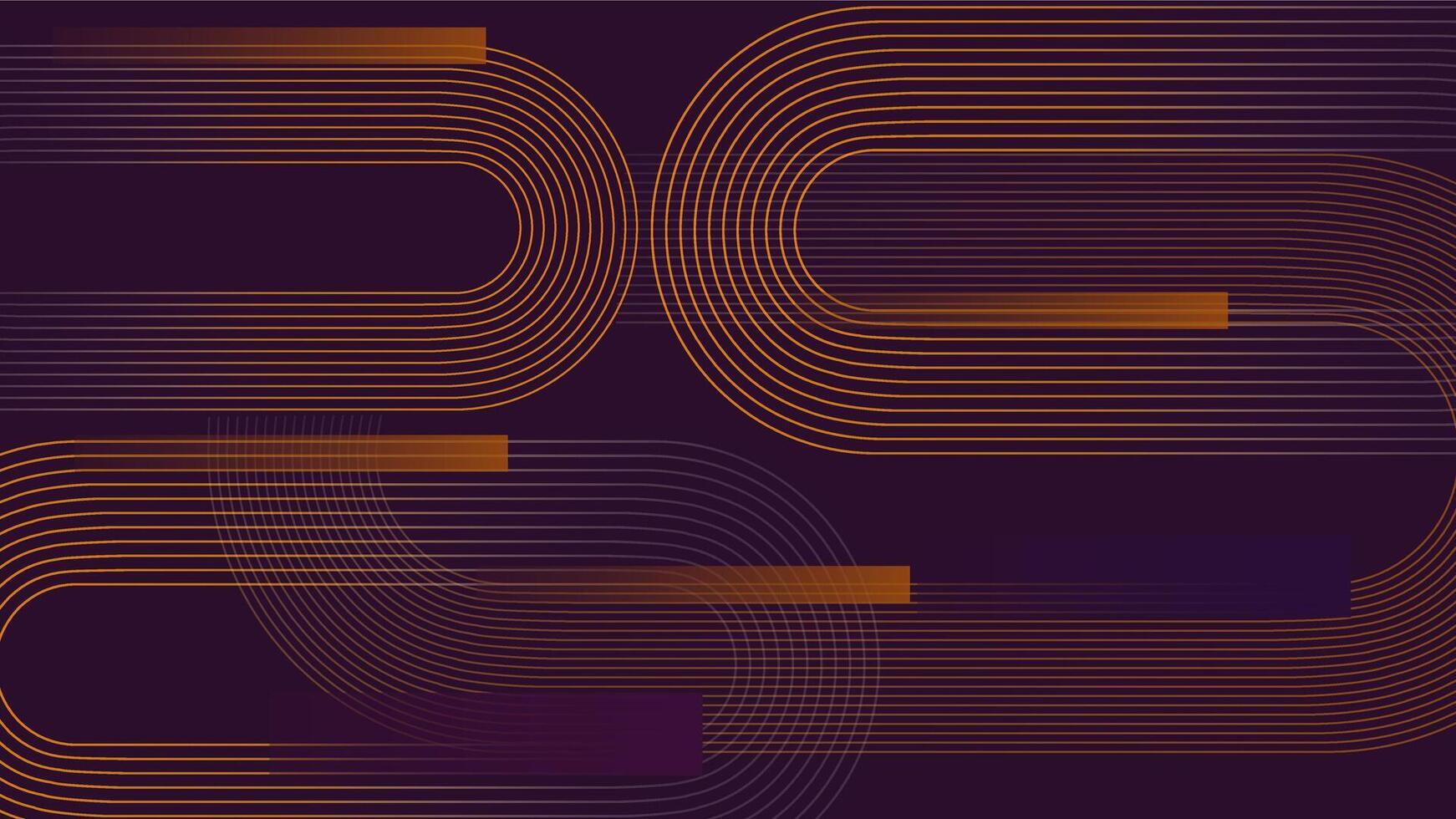 Abstract geomatric Dark background with futuristic gradient circle lines pattern. Modern futuristic for presentation, website, cover, poster, banner, vector