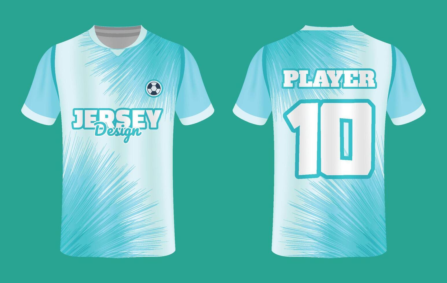 jersey white blue cool vector