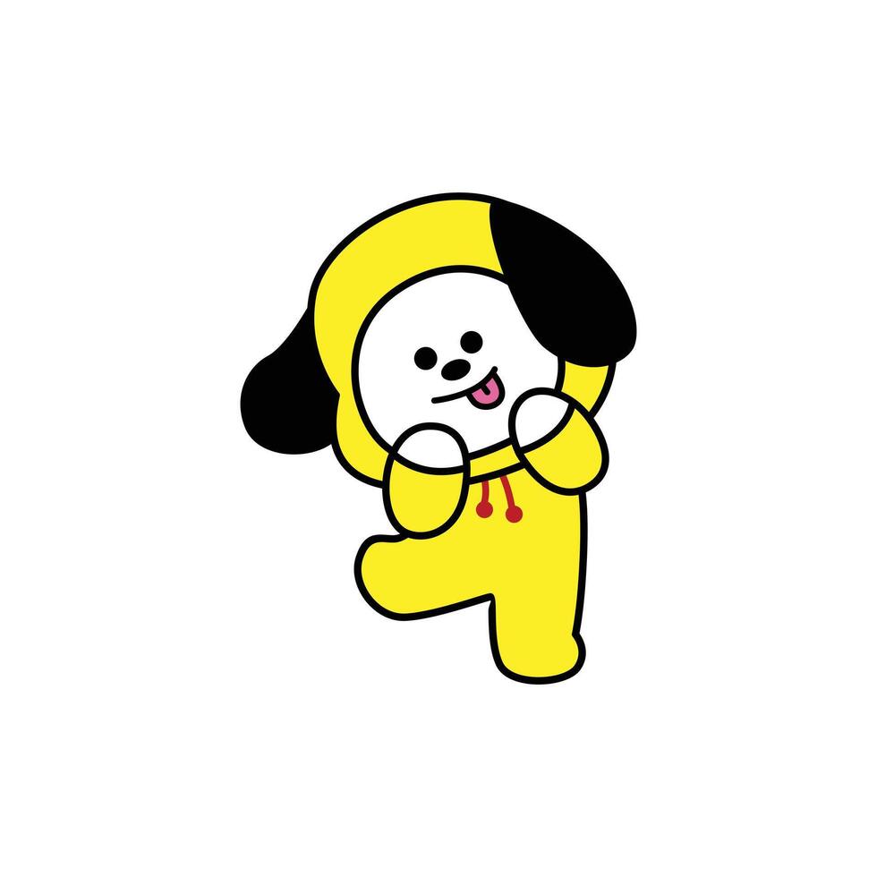 Chimmy BT21 Character vector
