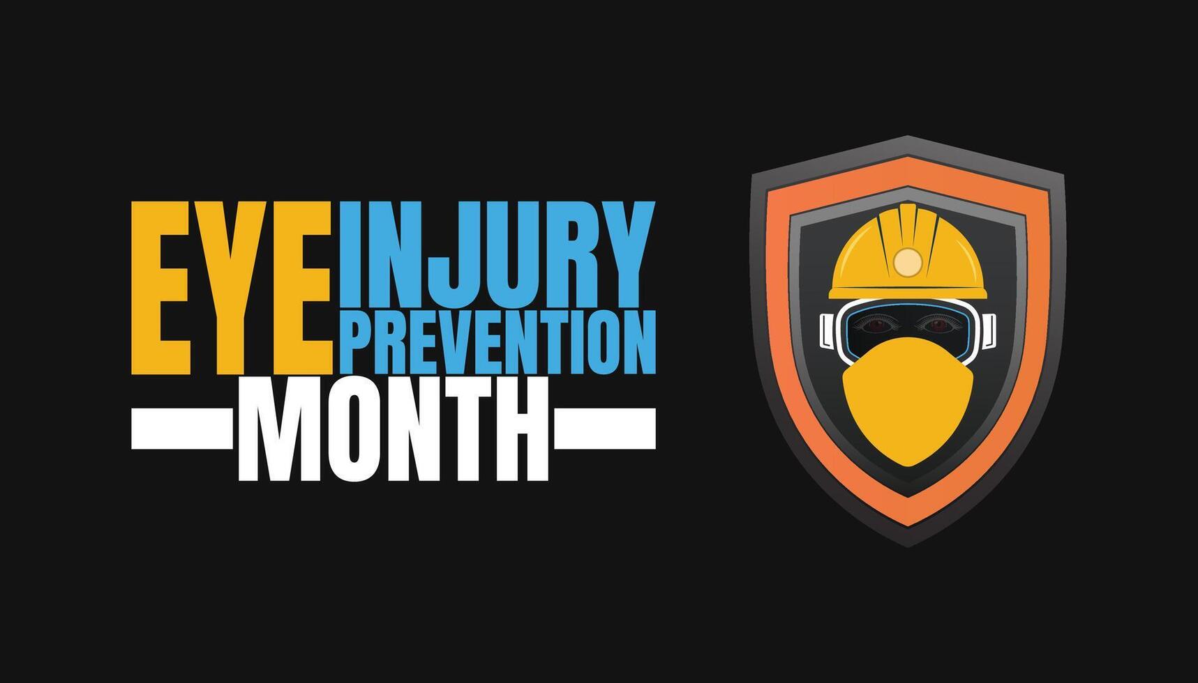 Safety First, design templet vector