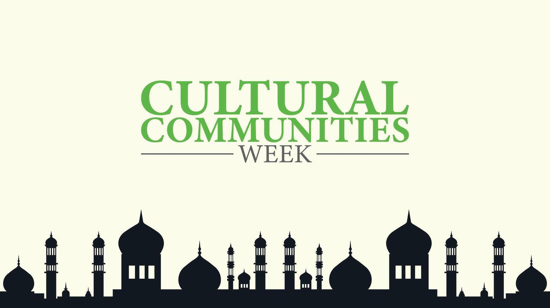 Honoring Our Roots, Embrace Identity During Cultural Communities Week vector