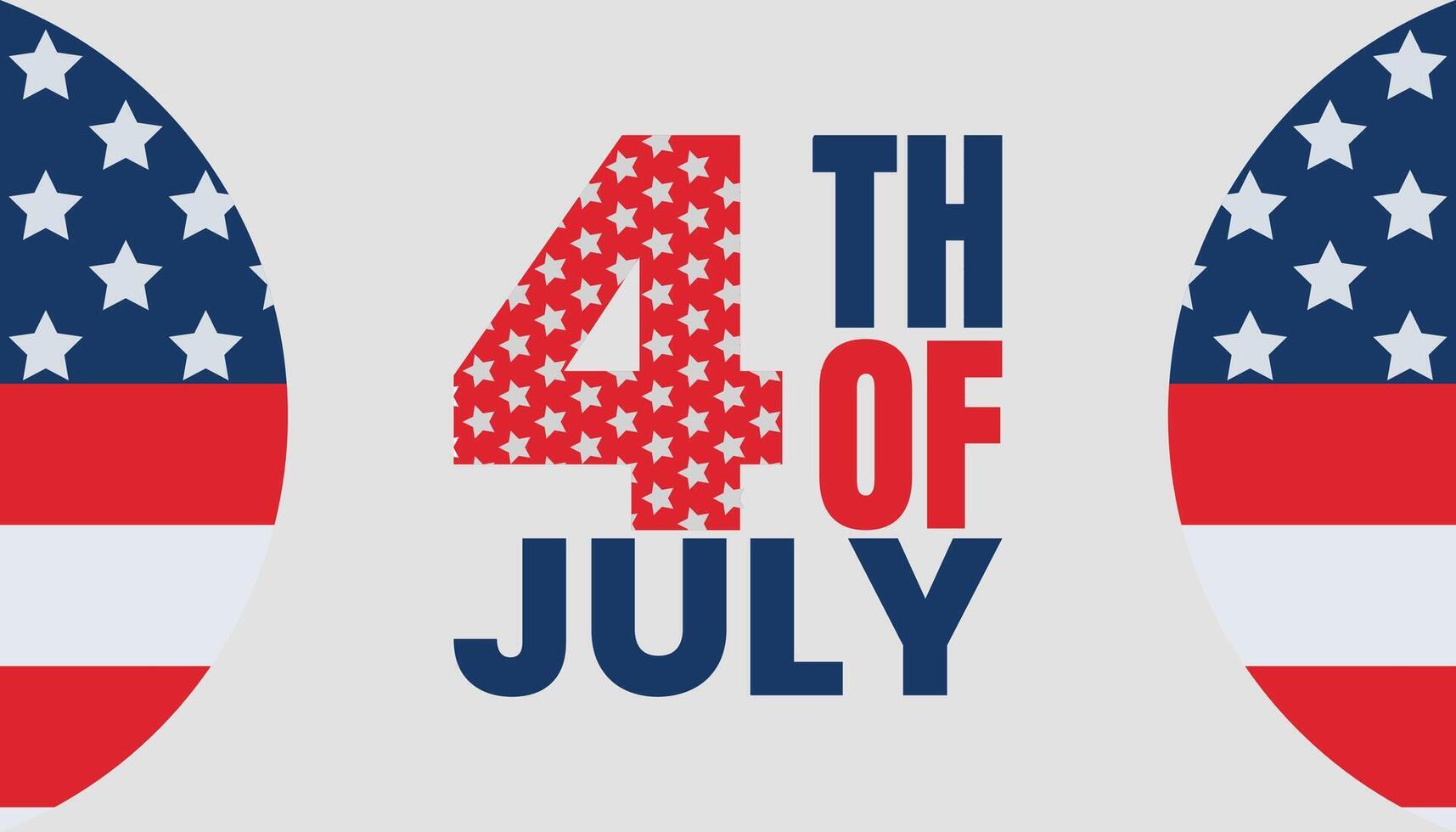 4th july design templet vector